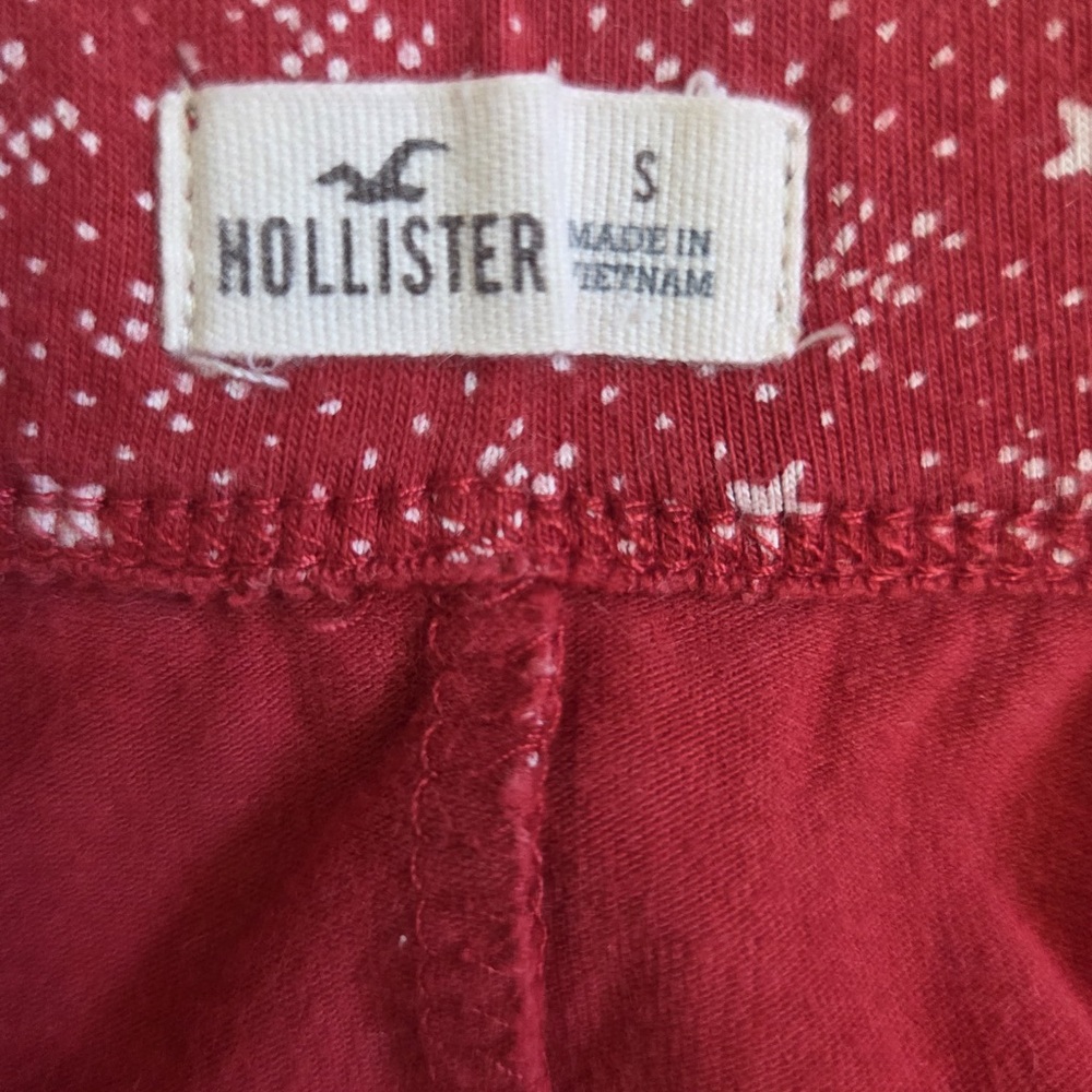 Hollister Burgundy A-Line Skirt - Picture 4 of 5